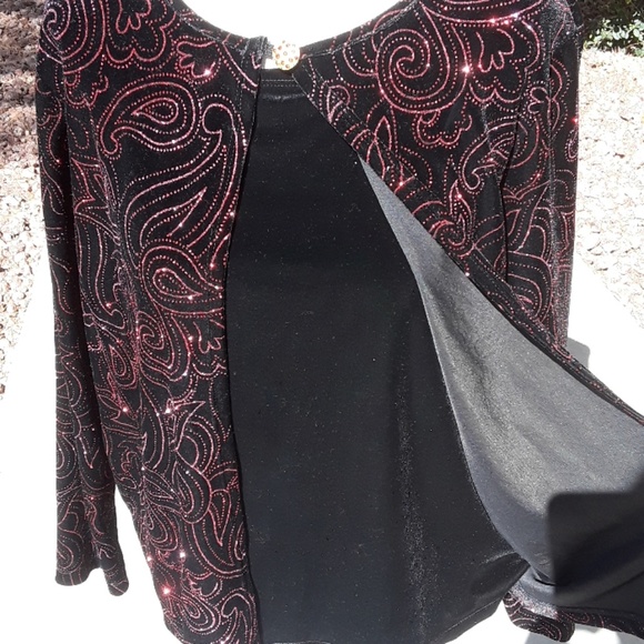 NOTATIONS WOMAN PAZLE  EVENING JACKET - Picture 3 of 6